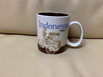 星巴克 STARBUCKS 印尼  Indonesia 國家杯 國家馬克杯 馬克杯 咖啡杯 ICON 收集 紀念 收藏