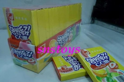 sns 古早味 CC樂 果汁粉 果汁糖 綜合水果口味 (24盒)(同 香煙糖 水果香煙糖 )