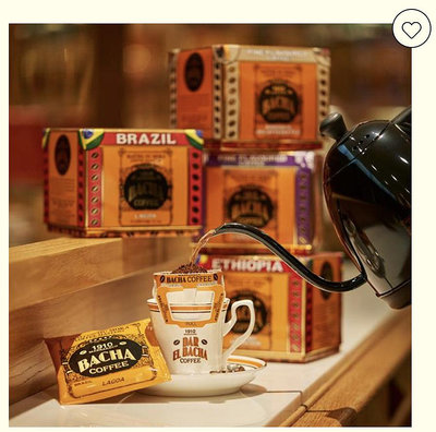ArielWish代購新加坡Bacha精品咖啡單品調和濾掛式咖啡禮盒-18款現貨在台