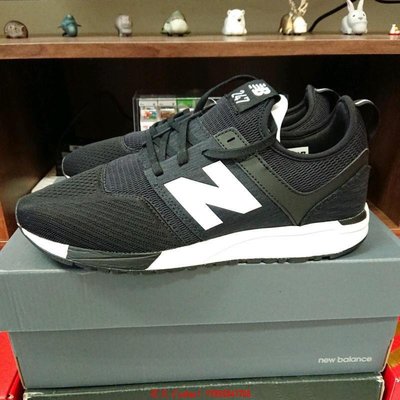 【老夫子】New Balance 247 Black 黑白 深藍 MRL247CK鞋