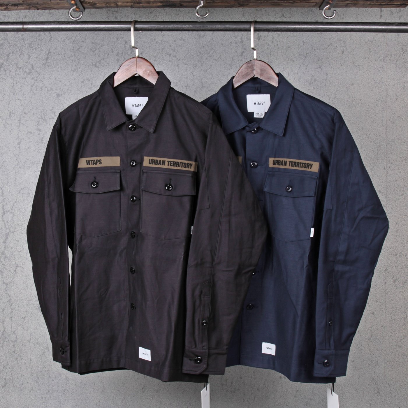 HYDRA】Wtaps Buds LS / Shirt. Cotton. Satin 襯衫軍襯衫【WTS133