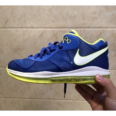 【正品】耐克Nike LeBron 8 V/2 Low Sprite 氣墊 步 現貨 456849 運動 藍慢跑鞋