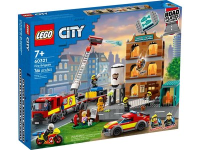 【樂GO】樂高 LEGO 60321 消防隊 消防車 雲梯車 城市系列 積木 盒組 玩具 禮物 樂高正版 全新未拆