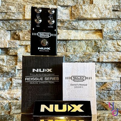 分期免運 贈變壓器 Nux Recto Distortion 破音 效果器 電吉他 金屬 曲風 MESA Boogie