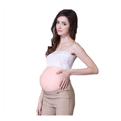 【現貨】特價包郵高品質硅膠假肚子 假肚皮 假懷孕假孕婦代孕拍照賞道具