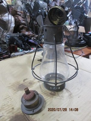 早期 古董全銅油燈 (非賣品!!!請勿下標，謝謝)