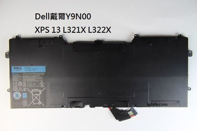 全新原裝正品戴爾XPS 13 L321X L322X Y9N00筆記本電池