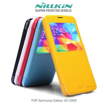 --庫米--NILLKIN Samsung Galaxy S5 G900 新皮士鮮果超薄皮套 磁扣皮套 側翻皮套 (送草莓支架)