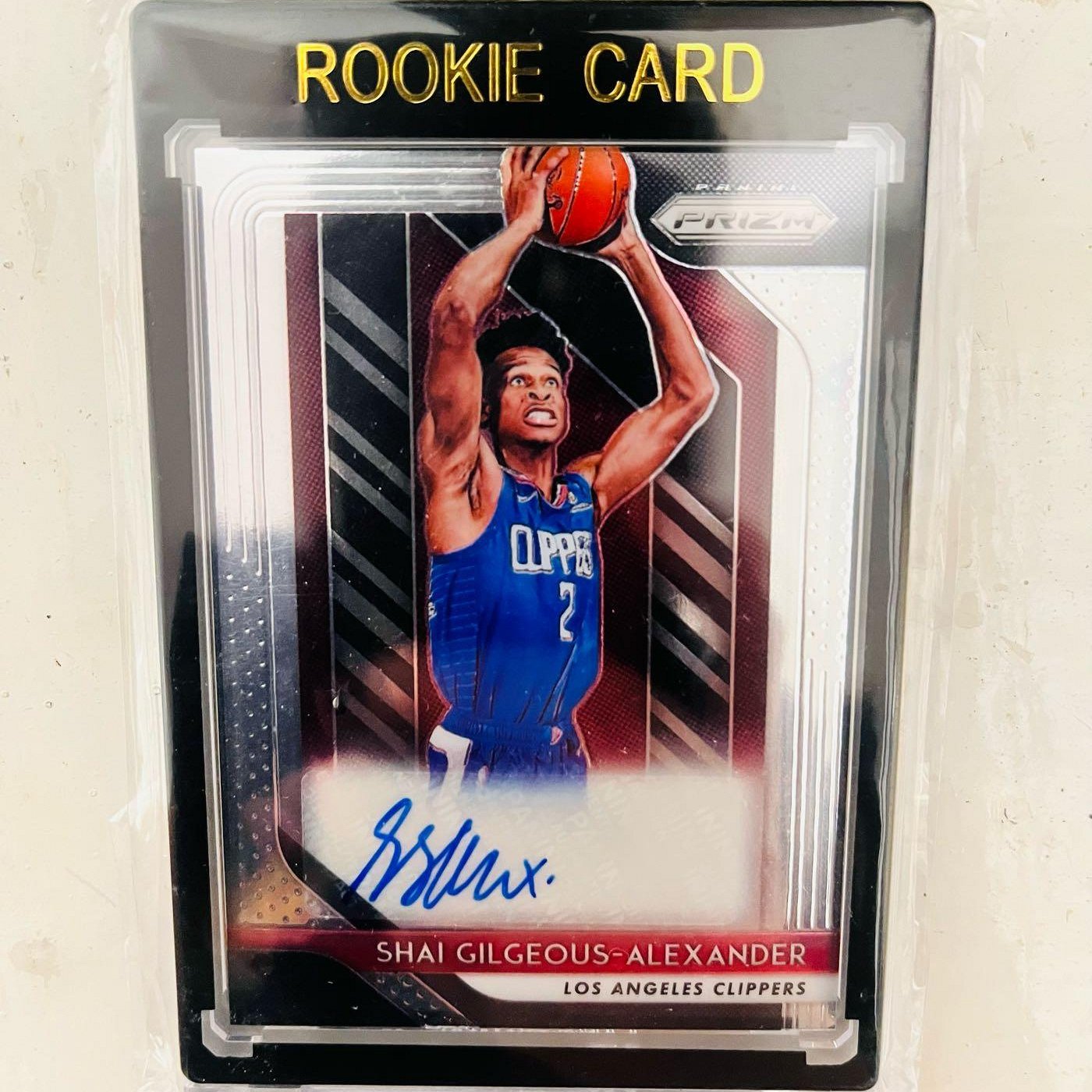 shai gilgeous alexander sga rc prizm auto 2018 新人年簽名| Yahoo