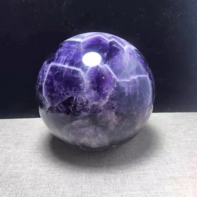 特價天然紫水晶球擺件夢幻紫晶原石打磨居家客廳臥室玄關擺件開業禮品
