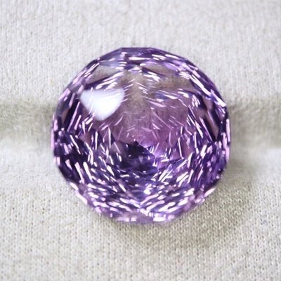 【艾爾莎寶石】17.99ct 頂級淨度IF！3D紫玫瑰 烏拉圭爆美 天然無燒紫水晶 Amethyst