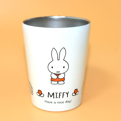 Miffy 米飛兔 真空不鏽鋼雙層保溫冷杯 日本正版 280ml