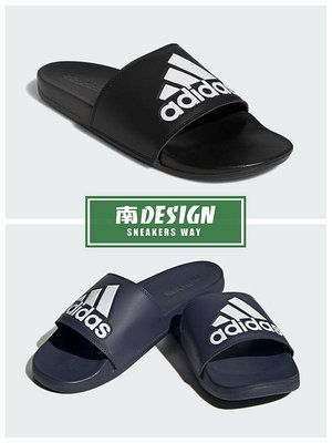 南🔥2023 12月 ADIDAS ADILETTE COMFORT 運動拖鞋 男女款 黑GY1945 深藍H03616