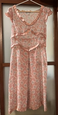 Moschino Cheap&chic粉色絲質洋裝
