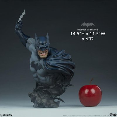 易匯空間 ��Sideshow 400357 14.5寸 Batman Bust 蝙蝠俠 胸像MX2335