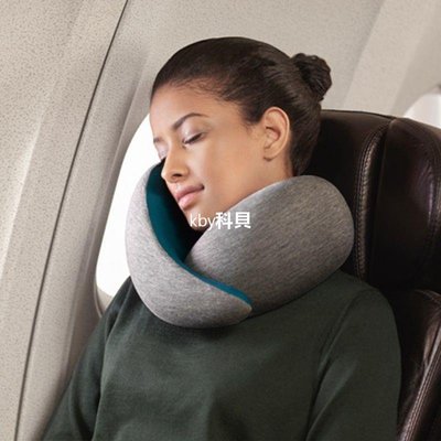 同款工廠直發不貼標鴕鳥磁吸扣Ostrich Pillow西班牙鴕鳥枕旅行U型枕飛機午睡枕護頸枕午睡頸枕kby科貝