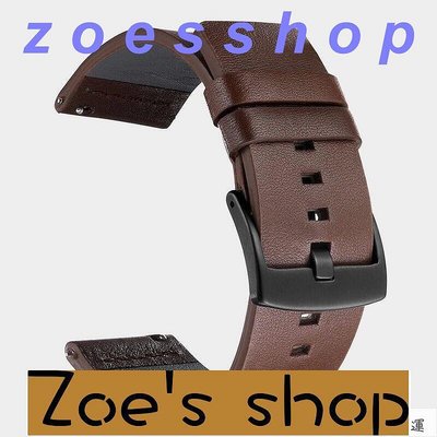 zoe-滿300發貨錶帶 代用三星GearS2S3真皮表帶小牛皮表帶新款牛皮開關生耳