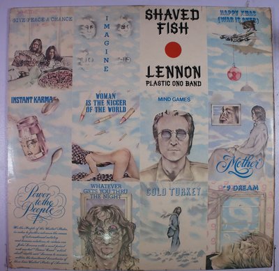 《二手英版黑膠》John Lennon / Plastic Ono Band – Shaved Fish