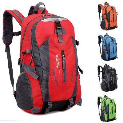 【熱賣精選】戶外登山包40L大容量輕便旅游旅行背包男女雙肩包防水騎行包書包