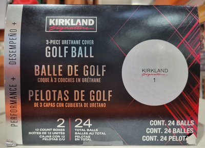 【小如的店】COSTCO好市多代購~KIRKLAND 三層高爾夫球(每盒24入)
