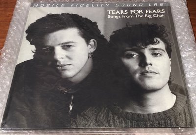 （全新未拆絕版高音質黑膠）Tears for Fears /Songs from The Big Chair