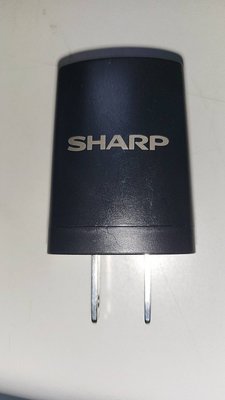 【庫存備品】SHARP 夏普 DSA-5PF07　原廠 5V1A旅充頭 一般手機也可用