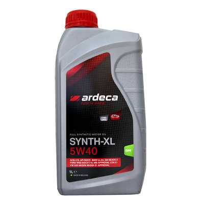 【易油網】ARDECA SYNTH-XL 5W40 C3 全合成機油 汽柴共用 shell