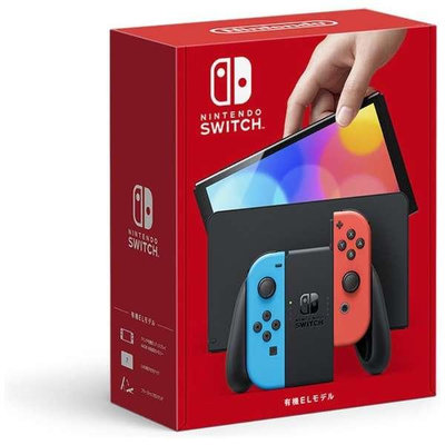 全新品 任天堂 Nintendo Switch 有機EL 7吋 OLED螢幕 藍紅機 未拆封 日版