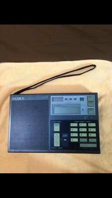 珍藏精品  Sony ICF 7600D  高性能  短波  全波段收音機  日本製 經典銘機