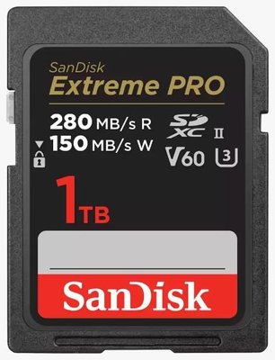 SanDisk Extreme Pro SDXC 1TB UHS-II V60 記憶卡 SD 1T  U3 280MB/s 公司貨 SDSDXEP