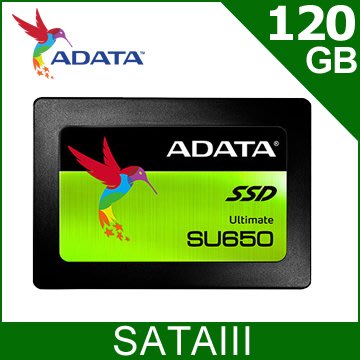 [信達電腦] ADATA 威剛 Ultimate SU650 120G SSD 2.5吋 120GB 固態硬碟 可刷卡