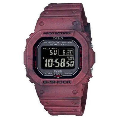 【威哥本舖】Casio台灣原廠公司貨 G-Shock GW-B5600SL-4  荒野沙漠 太陽能世界六局電波藍芽連線錶