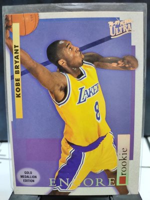 稀有金版96-97 Kobe Bryant RC Gold Medallion Edition 金版新人卡