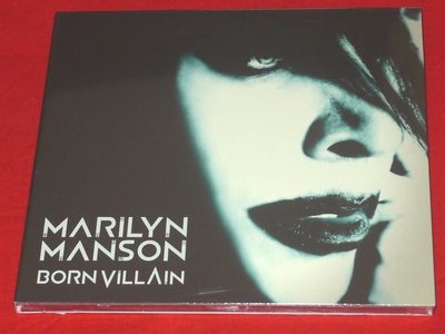 正版CD《瑪莉蓮曼森》壞胚子／MARILYN MANSON Born Villain全新未拆