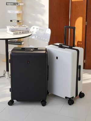 行李箱拉桿箱女20寸小型輕便男學生密碼旅行箱24萬向輪皮箱高級感