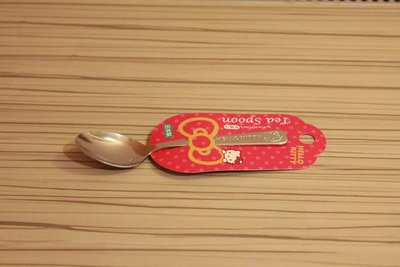 日本帶回 超可愛 HELLO KITTY 湯匙 餐具 日本製 不銹鋼 13cm