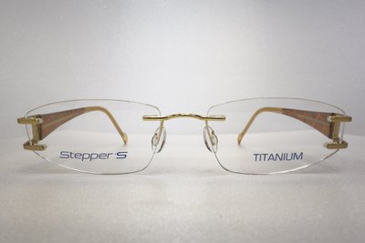 【台南中國眼鏡】STEPPER 輕 無框 鏡框 鏡架 鈦 titanium silhouette 詩樂 可參考 8683
