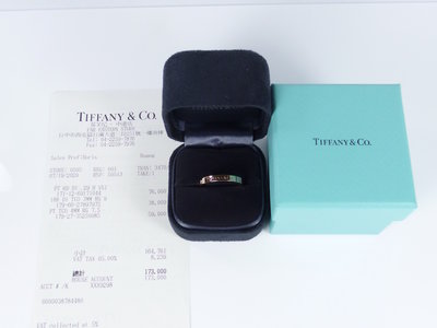 [卡貝拉精品交流] TIFFANY &amp; CO. 蒂芬尼 鑽石戒指 750 玫瑰金 女戒 婚戒 男戒 3顆鑽石 專櫃正品