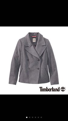 Timberland 羊毛 雙排扣 外套