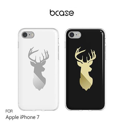 --庫米--bcase Apple iPhone 7 / 7 Plus 插畫師手機套-鹿紋款 全包 TPU 軟殼