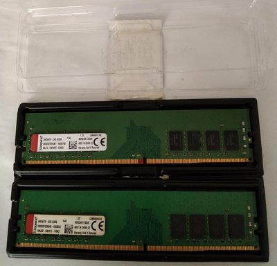 金士頓DDR4 2400 (8GX2) =16G 桌上型記憶體