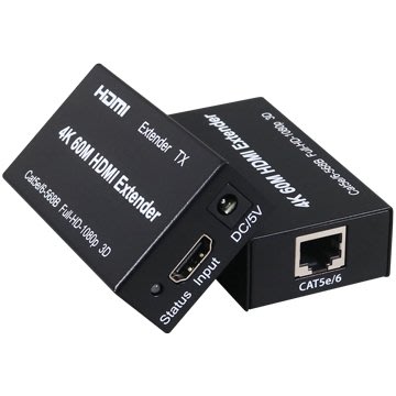 伽利略 HDMI 4K2K 網路線 影音延伸器 60M (HDR600U)