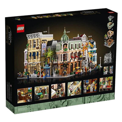 拼裝 LEGO樂高街景十五周套裝 10297轉角精品酒店拼裝玩具禮物新款~【爆款】