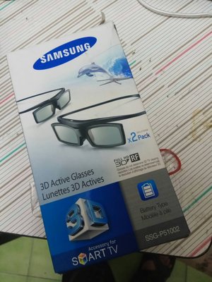 三星公司貨 Samsung SSG-P51002 黑色 1pc(s) 3D立體眼鏡