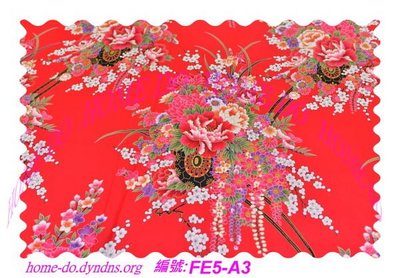 ☆HOME-DO☆客家花布5.3尺寬精梳棉系列 FE5-A,B,C阿嬤的紅花布 牡丹日式  大花布 台灣紅 桐花祭