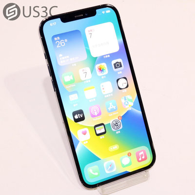 【US3C-青海店】【一元起標】公司貨 Apple iPhone 12 Pro Max 256G 6.7吋 太平洋藍 IP68防塵防水 原彩顯示 二手手機