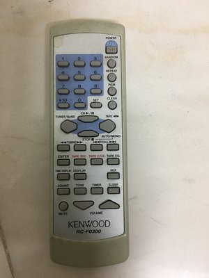 KENWOOD RC F0300  床頭音響 組合音響 遙控器  Kenwood HM-333專用