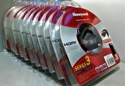 美國 Honeywell HDMI線(HDMI 4K規格1.5M)(隨線附防折器)防止折線損造成線材損壞原價1890元
