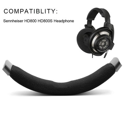 高端品質替換頭條適用於森海 HD800 HD800s HD820 耳機 頭梁套 頭帶墊 耳機維修配件 絨布款 一條