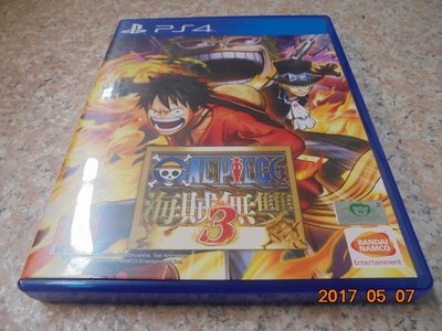 PS4 海賊無雙3-航海王 One Piece 中文版 直購價600元 桃園《蝦米小鋪》